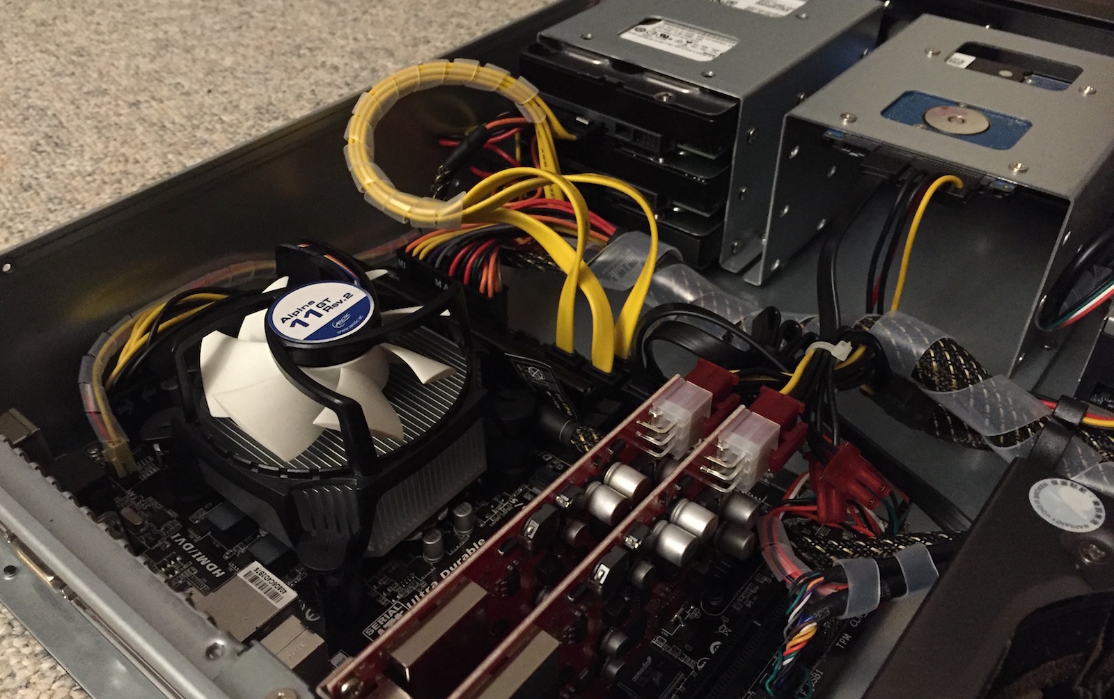 DIY NAS - Innenleben
