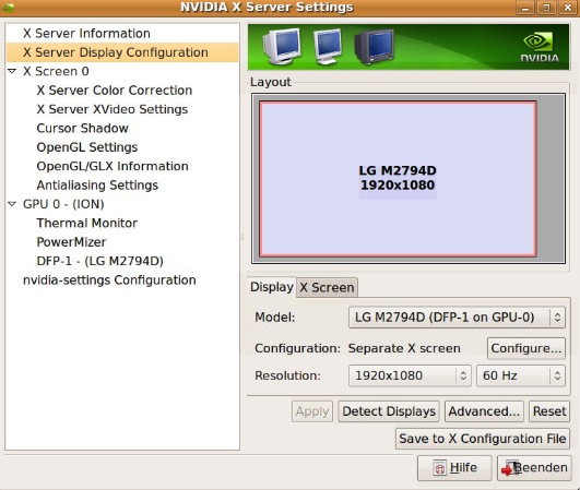 ubuntu vdpau 3 - Ubuntu Karmic 9.10 - NVIDIA VDPAU + SMplayer - Dekodieren, Deinterlacen und Skalieren über die GPU