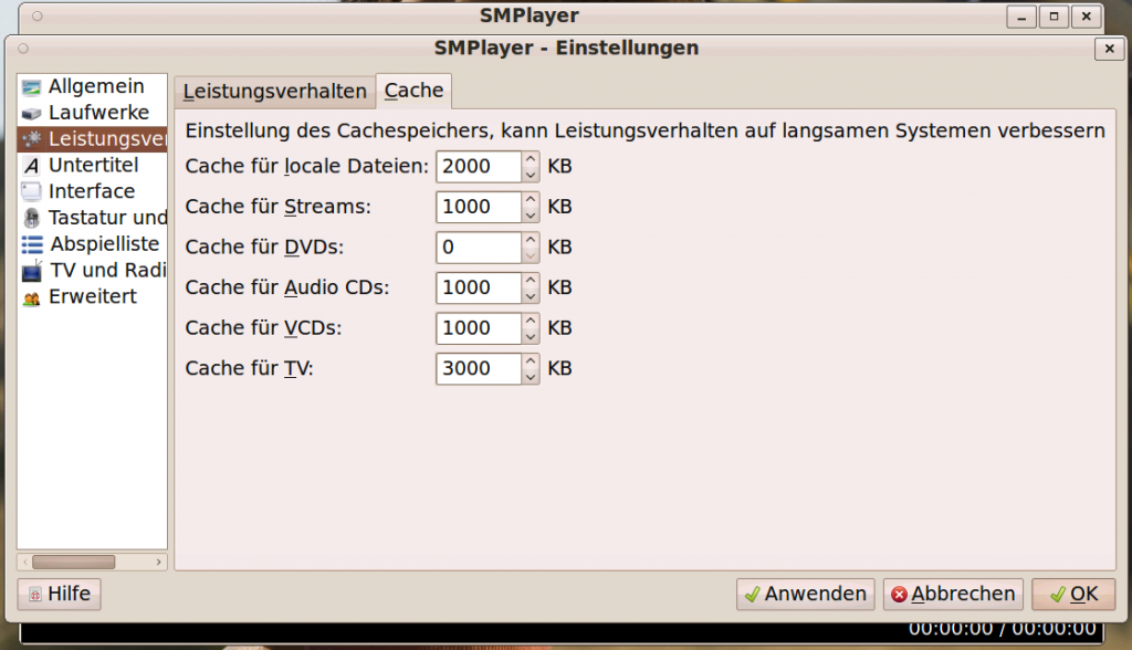 linux smplayer vaapi settings 3 1024x588 - Ubuntu - MPlayer inkl. SMPlayer mit VAAPI Unterstützung