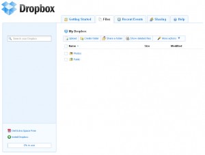 software dropbox browser 300x227 - Linux - Dropbox mit X- und ohne X-Server