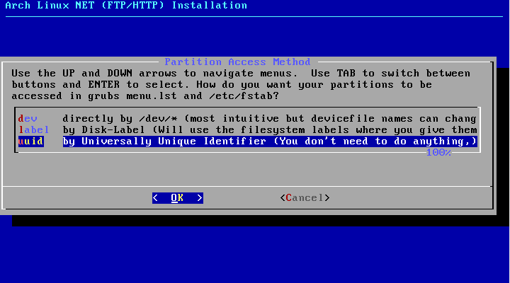 arch lvm 03 - Arch Linux - Installation mit verschlüsseltem LVM