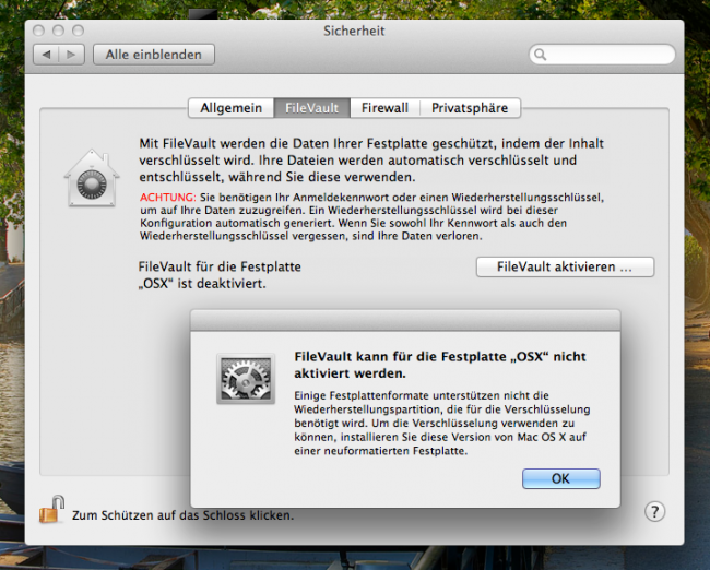 apple filevault2 ssd time machine backup 650x522 - OSX - Lion - FileVault (2) kann für die Festplatte "OSX" nicht aktiviert werden - Recovery HD