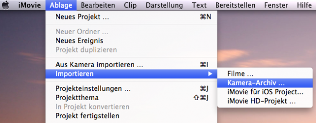 osx imovie mpeg importieren kamera archiv 650x253 - OSX - MPEG bzw. MPG in iMovie importieren