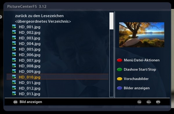 dreambox picturecenterfs bilder anschauen 600x396 - Dreambox - Bilder anschauen - Diashow - PictureCenterFS