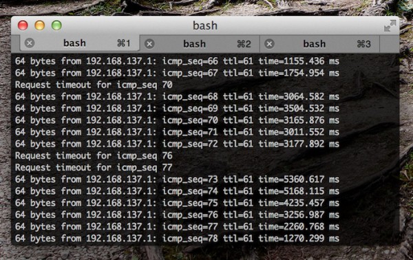 WLAN vs Bluetooth Bild01 600x378 - WLAN vs. Bluetooth - 2.4 GHz - 4-stellige Pingzeiten, sogar Zeitüberschreitungen