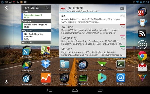 android nexus 7 screenshot 600x375 - Erfahrungsbericht - Android - mein erster Androide - Nexus 7