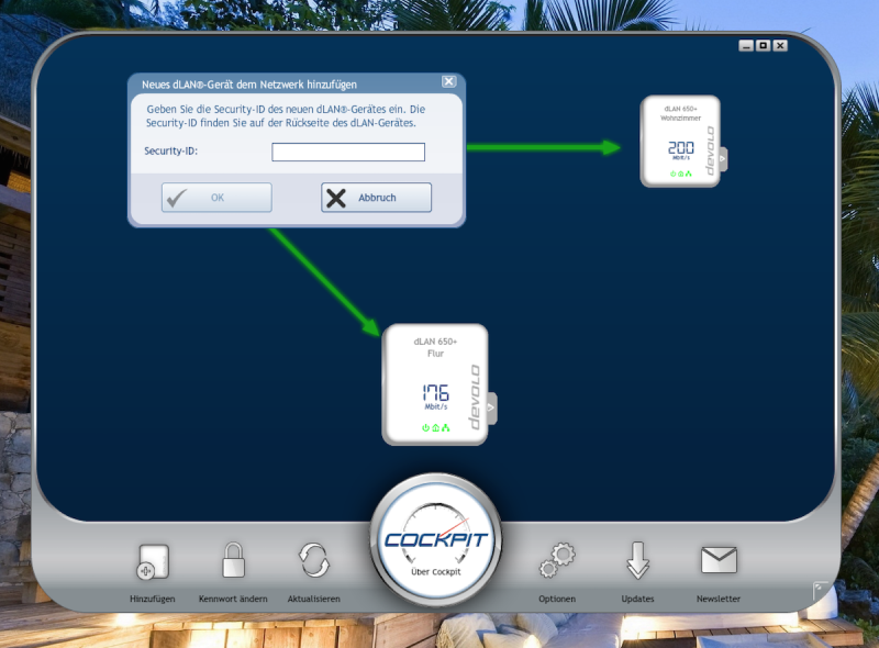 devolo cockpit neues geraet hinzufuegen 800x590 - Erfahrungsbericht – Devolo dLAN 1200+ WiFi ac – PowerLAN mit WLAN