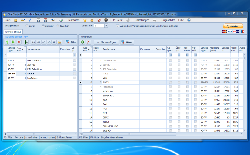 ChanSort 825x510 - Samsung - Senderliste am Computer sortieren - ChanSort