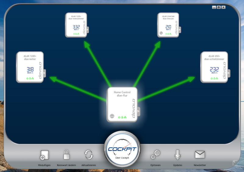 Devolo LiveCam Cockpit 800x567 - Erfahrungsbericht – Devolo dLan LiveCam