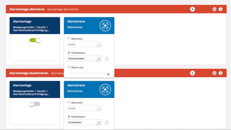 devolo arlarmsirene szenen 800x450 - Test – Devolo Home Control – Alarmsirene als Alarmanlage