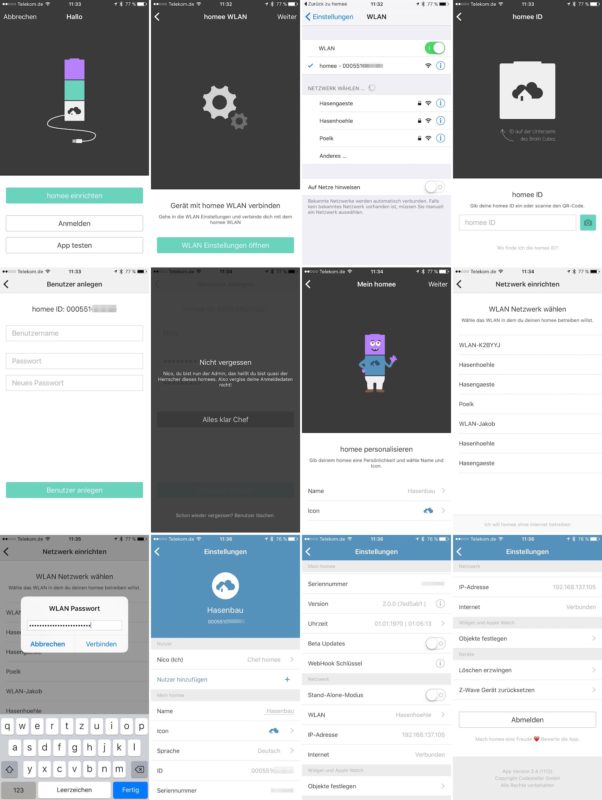 homee ios einrichten start 602x800 - Erfahrungsbericht - Einrichtung von homee und Geräte verbinden