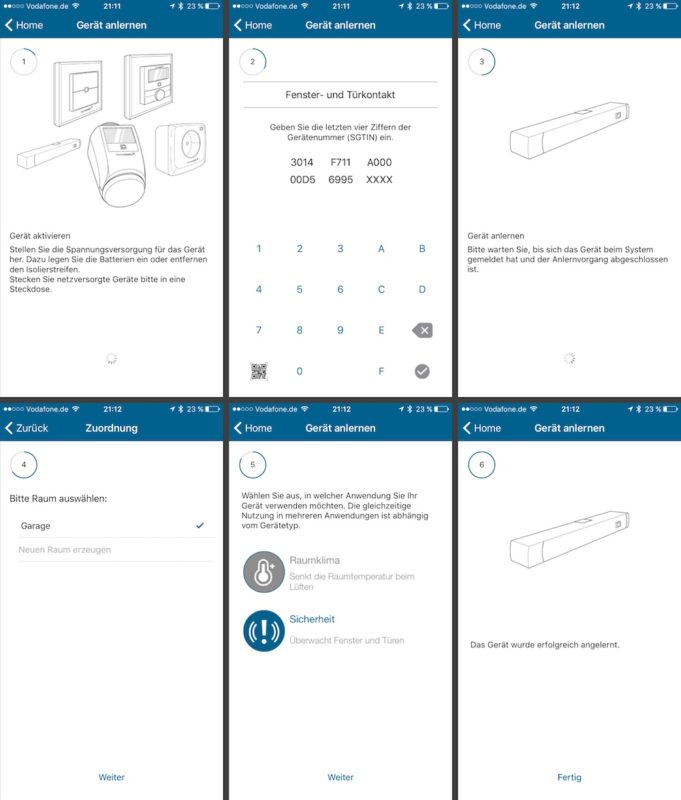 homematic ip starter set sicherheit einrichtung tuer fensterkontakt 681x800 - Test – Homematic IP Starter Set Sicherheit