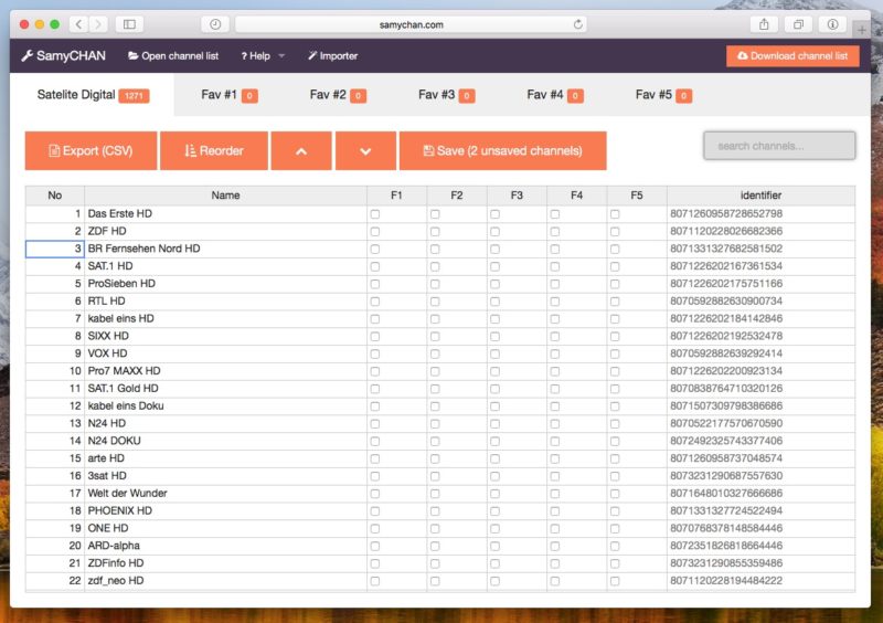 SamyCHAN 800x564 - Samsung – Senderliste mit SamyCHAN sortieren / bearbeiten (macOS, Windows & Linux)