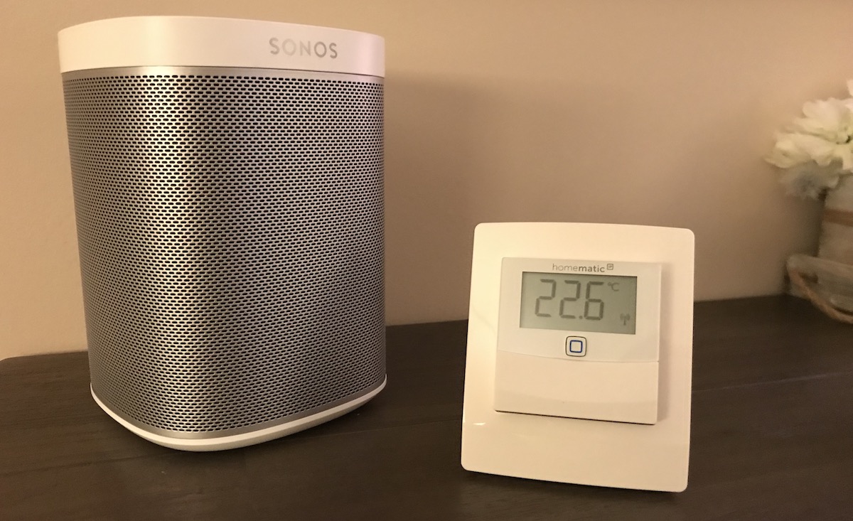 Test - Wärmeschutz mit Homematic IP Temperatur- und Luftfeuchtigkeitssensor - HmIP-STHD HmIP STHD inkl HMIP DS55 Sideboard - Test - Wärmeschutz mit Homematic IP Temperatur- und Luftfeuchtigkeitssensor - HmIP-STHD