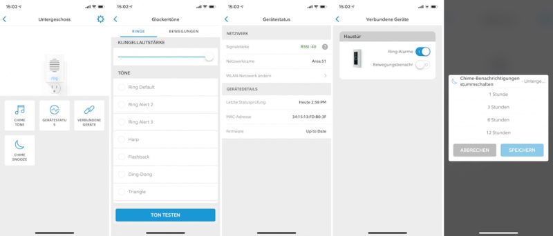 ring video doorbell pro einstellungen chime 800x342 - Test - Ring Video Doorbell Pro - Smarte Türklingel mit Gong