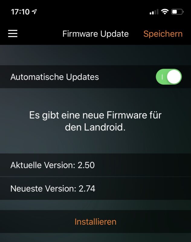 worx landroid m500 wr141e firmware 632x800 - Test - Worx Landroid M500 2019 (WR141E) - Mähroboter