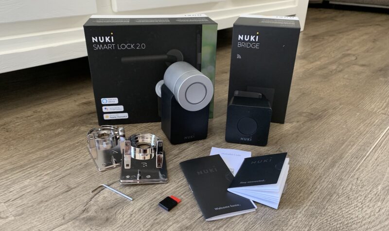 nuki combo 2punkt0 smart lock 2null bridge lieferumfang 800x477 - Test - NUKI Combo 2.0 - Smartes Türschloss mit Apple HomeKit