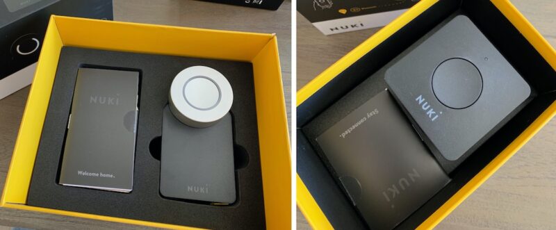 nuki combo 2punkt0 smart lock 2null bridge verpackung 800x331 - Test - NUKI Combo 2.0 - Smartes Türschloss mit Apple HomeKit