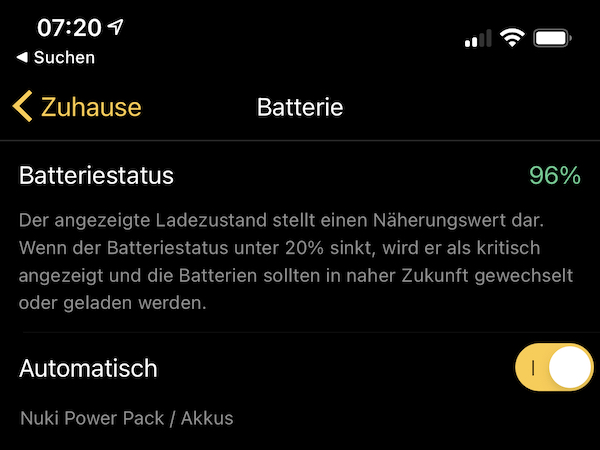 nuki powerpack app batterietyp - Kurztest - NUKI Power Pack