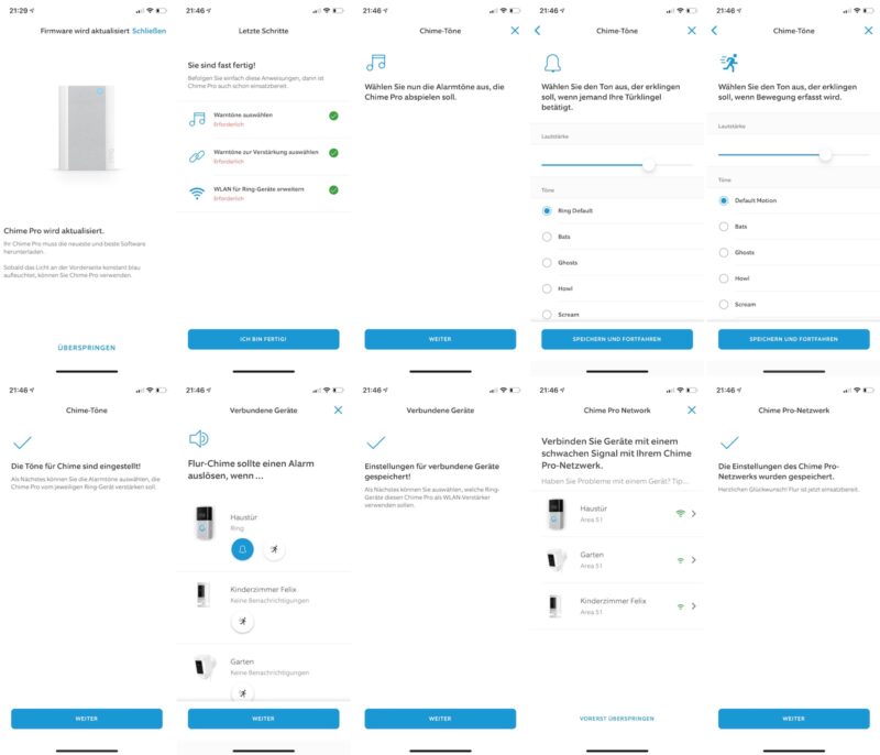 ring chime pro gen 2 grundeinstellungen 800x686 - Test - Ring Chime Pro (2. Generation)
