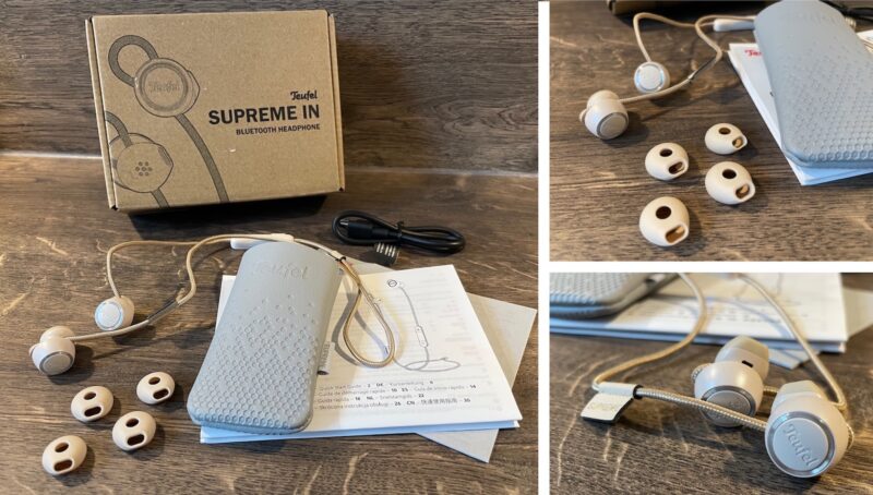 Teufel SUPREME IN Lieferumfang 800x454 - Test - Teufel SUPREME IN - Bluetooth Earbud-Kopfhörer