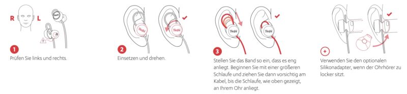 Teufel SUPREME IN Passform Einsetzen 800x185 - Test - Teufel SUPREME IN - Bluetooth Earbud-Kopfhörer