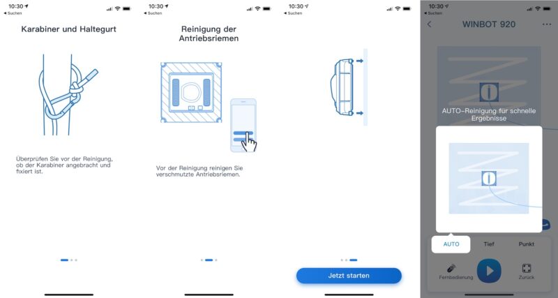 ecovacs winbot 920 einfuehrung 800x427 - Test - Ecovacs WINBOT 920 - Fensterputzroboter