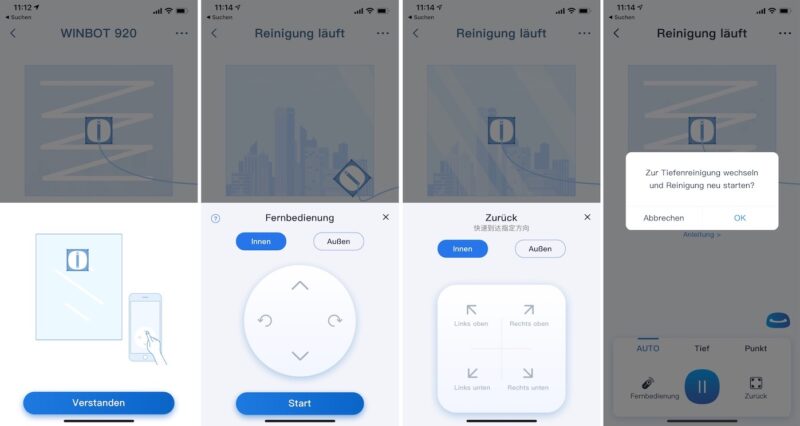 ecovacs winbot 920 reinigung teil2 800x426 - Test - Ecovacs WINBOT 920 - Fensterputzroboter