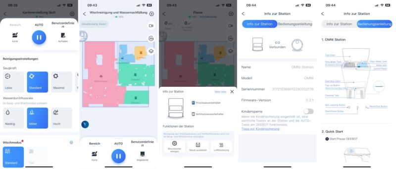 ecovacs deebot x1 omni erste schritte 800x341 - Test – ECOVACS DEEBOT X1 OMNI – Saugroboter