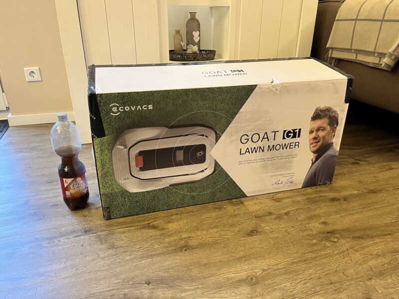 ecovacs goat g1 unboxing 01 800x600 - Erster Eindruck & Unboxing – ECOVACS GOAT G1 – Mähroboter