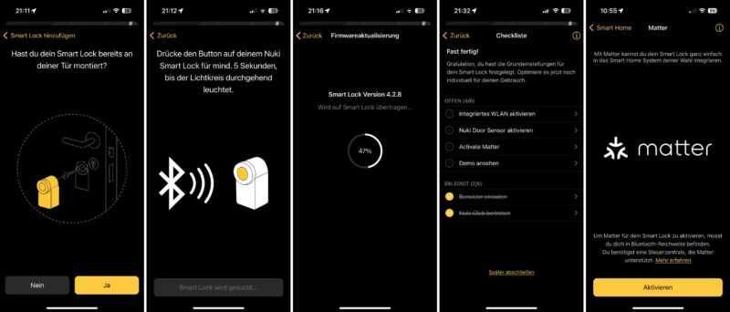 nuki smart lock pro gen 4 einrichtung 800x342 - Kurztest - Nuki Smart Lock Pro 4.0