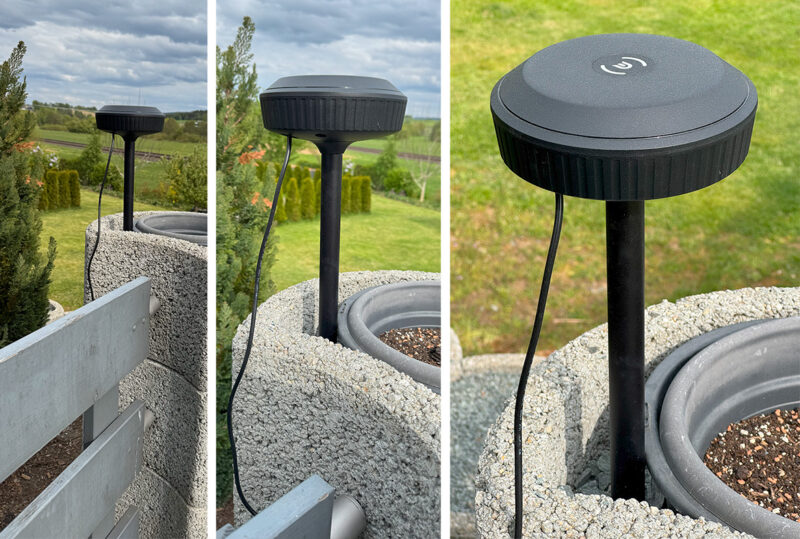 ECOVACS GOAT A1600 RTK 34 rtk station 800x539 - Test - ECOVACS GOAT A1600 RTK - Mähroboter ohne Begrenzungskabel