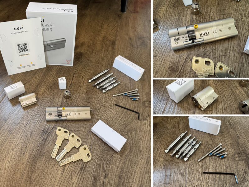 Nuki Smart Lock Ultra Zylinder ausgepackt 800x601 - Test – Nuki Smart Lock Ultra