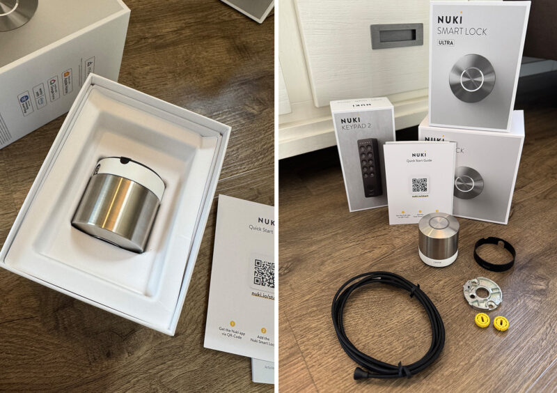Nuki Smart Lock Ultra ausgepackt 800x564 - Test – Nuki Smart Lock Ultra