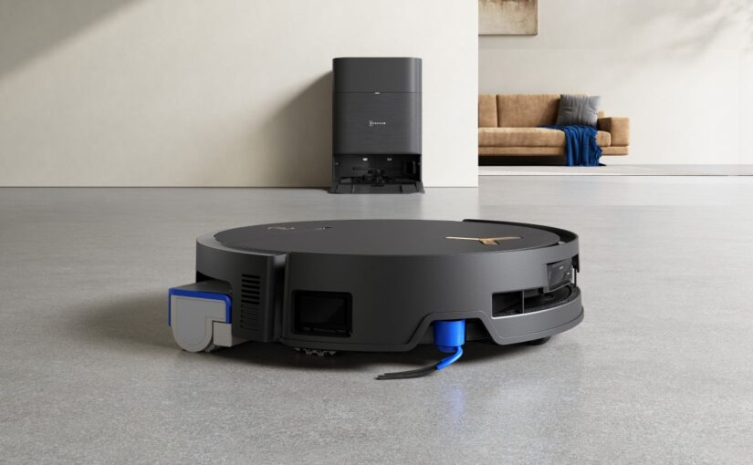 ECOVACS DEEBOT X9 PRO OMNI Pressebild 825x510 - Test - ECOVACS DEEBOT X9 PRO OMNI - Saugroboter