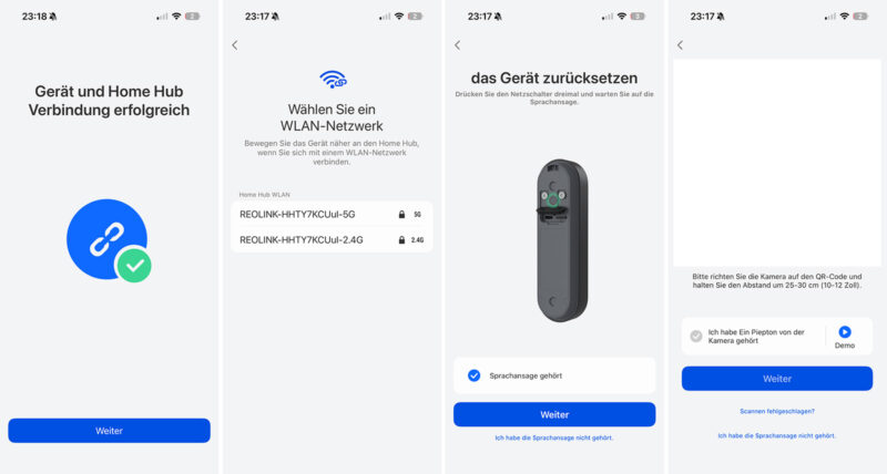 Reolink Video Doorbell Battery Einrichtung 02 800x428 - Test - Reolink Video Doorbell (Battery)