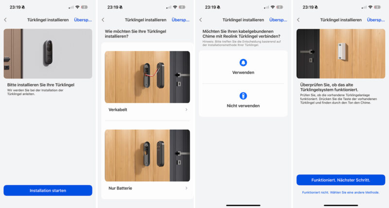 Reolink Video Doorbell Battery Montage mit Klingeltrafo 01 800x428 - Test - Reolink Video Doorbell (Battery)