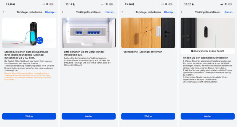 Reolink Video Doorbell Battery Montage mit Klingeltrafo 02 800x428 - Test - Reolink Video Doorbell (Battery)