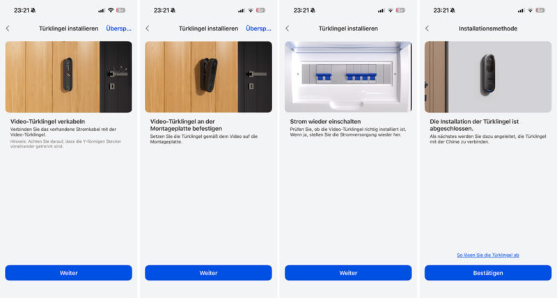 Reolink Video Doorbell Battery Montage mit Klingeltrafo 04 800x428 - Test - Reolink Video Doorbell (Battery)