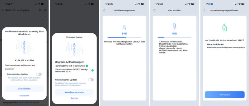 Test – ECOVACS DEEBOT X11 OMNICYCLONE – Saugroboter ECOVACS DEEBOT X11 OMNICYCLON Firmware Update 800x340 - Test – ECOVACS DEEBOT X11 OMNICYCLONE – Saugroboter