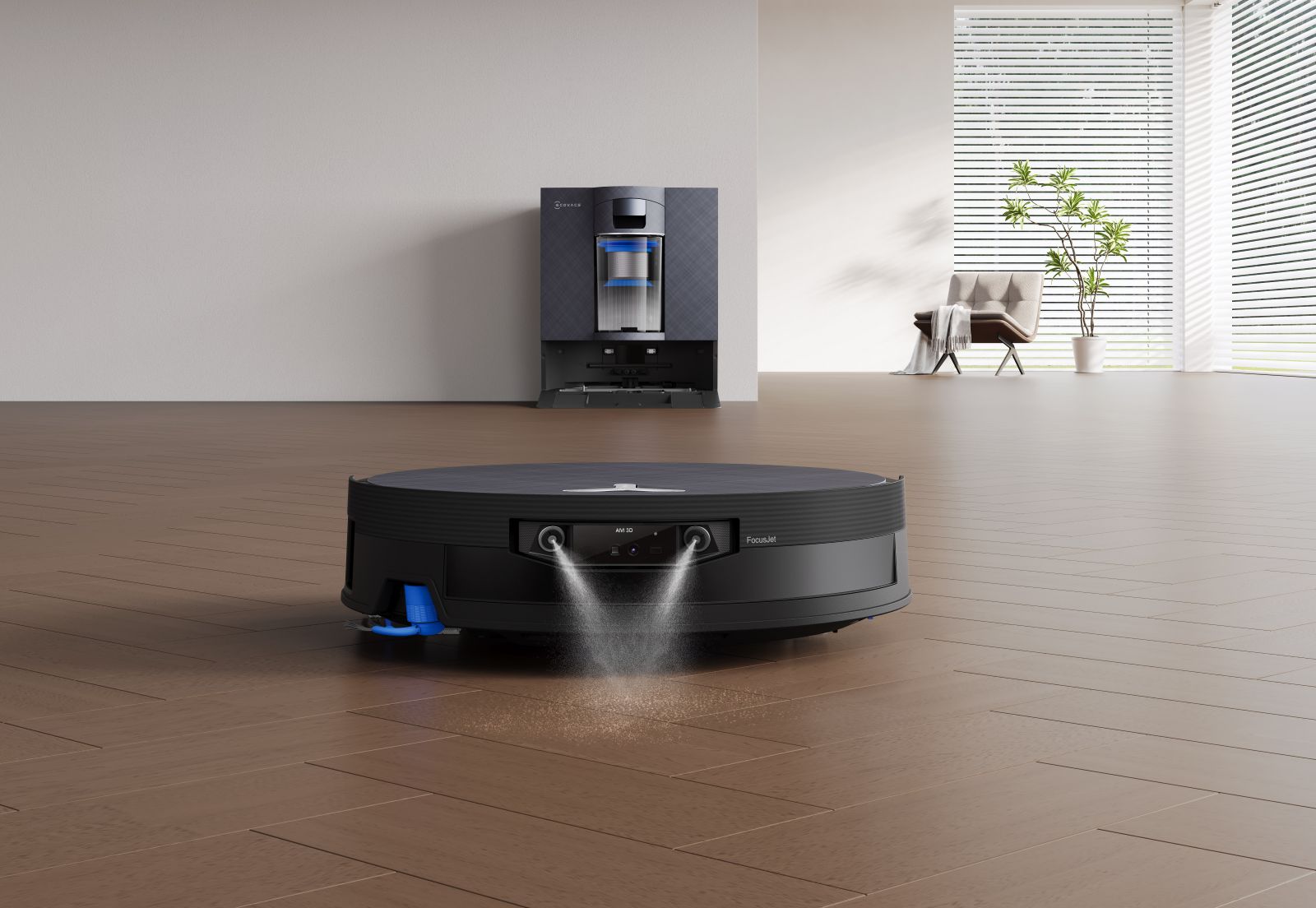 ECOVACS DEEBOT X12 OmniCyclone Pressebild - Test – ECOVACS DEEBOT X12 OmniCyclone – Saug- und Wischroboter mit FocusJet