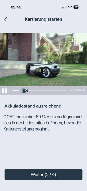 Test – ECOVACS GOAT A1600 LiDAR PRO – Mähroboter mit TruEdge-Trimmer ohne Kabel IMG 8232 368x800 - Test – ECOVACS GOAT A1600 LiDAR PRO – Mähroboter mit TruEdge-Trimmer ohne Kabel