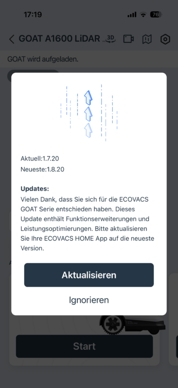 Test – ECOVACS GOAT A1600 LiDAR PRO – Mähroboter mit TruEdge-Trimmer ohne Kabel IMG 8363 368x800 - Test – ECOVACS GOAT A1600 LiDAR PRO – Mähroboter mit TruEdge-Trimmer ohne Kabel