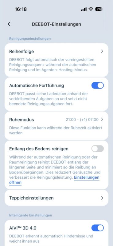 Test – ECOVACS DEEBOT X12 OmniCyclone – Saug- und Wischroboter mit FocusJet 26 06 30 16 18 52 0513 368x800 - Test – ECOVACS DEEBOT X12 OmniCyclone – Saug- und Wischroboter mit FocusJet