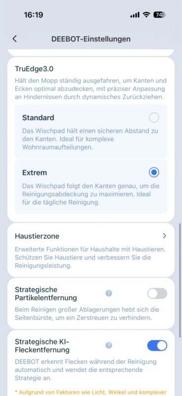 Test – ECOVACS DEEBOT X12 OmniCyclone – Saug- und Wischroboter mit FocusJet 26 06 30 16 19 20 0518 368x800 - Test – ECOVACS DEEBOT X12 OmniCyclone – Saug- und Wischroboter mit FocusJet