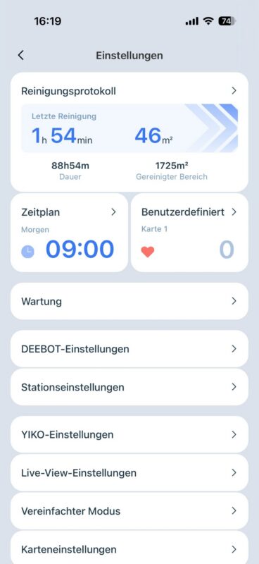 Test – ECOVACS DEEBOT X12 OmniCyclone – Saug- und Wischroboter mit FocusJet 26 06 30 16 19 42 0522 368x800 - Test – ECOVACS DEEBOT X12 OmniCyclone – Saug- und Wischroboter mit FocusJet