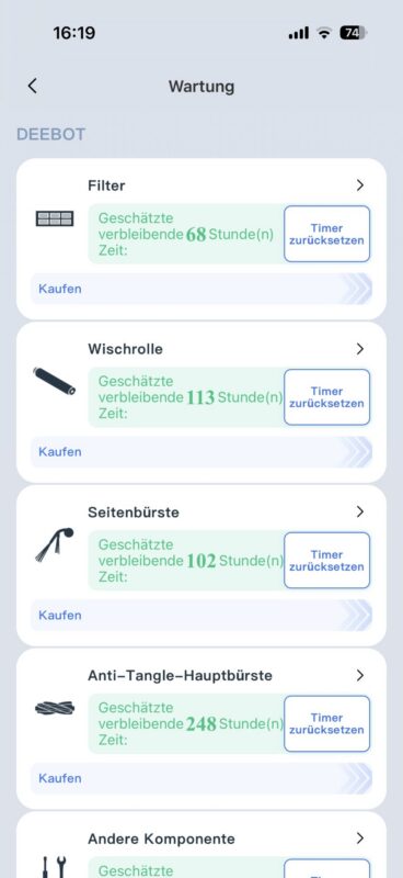 Test – ECOVACS DEEBOT X12 OmniCyclone – Saug- und Wischroboter mit FocusJet 26 06 30 16 19 47 0523 368x800 - Test – ECOVACS DEEBOT X12 OmniCyclone – Saug- und Wischroboter mit FocusJet