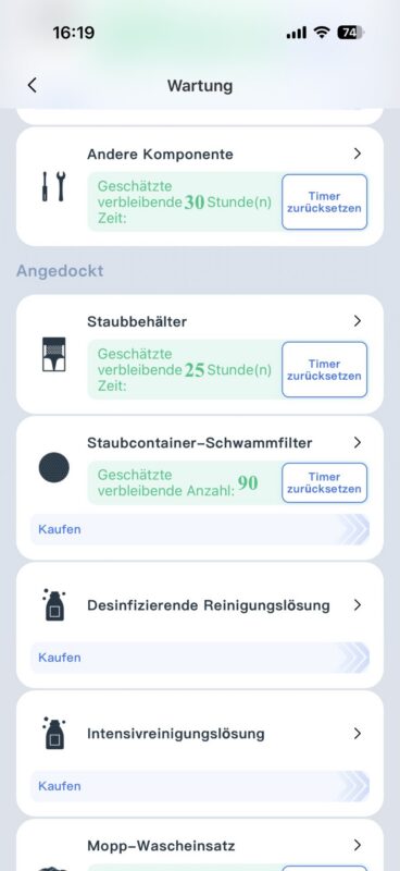 Test – ECOVACS DEEBOT X12 OmniCyclone – Saug- und Wischroboter mit FocusJet 26 06 30 16 19 50 0524 368x800 - Test – ECOVACS DEEBOT X12 OmniCyclone – Saug- und Wischroboter mit FocusJet