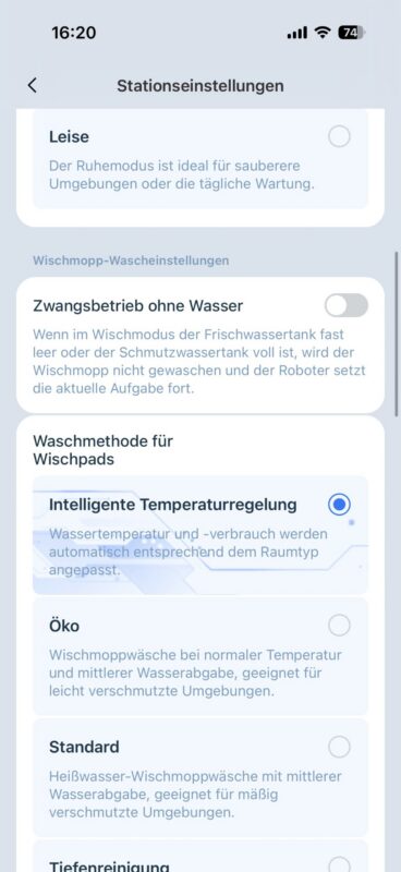 Test – ECOVACS DEEBOT X12 OmniCyclone – Saug- und Wischroboter mit FocusJet 26 06 30 16 20 02 0526 368x800 - Test – ECOVACS DEEBOT X12 OmniCyclone – Saug- und Wischroboter mit FocusJet
