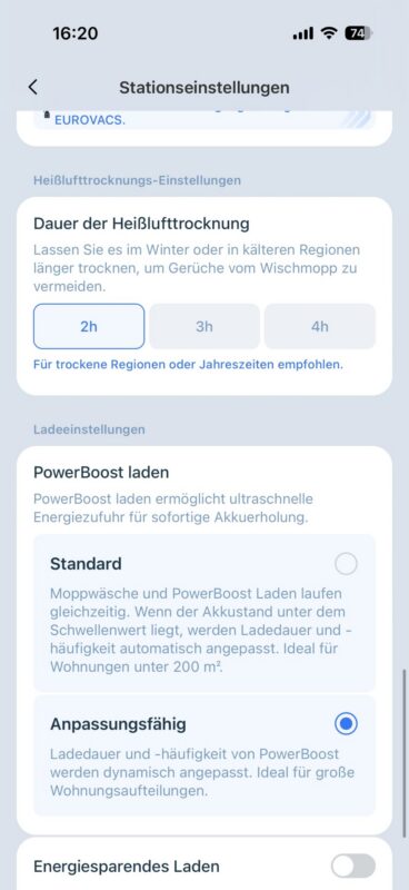 Test – ECOVACS DEEBOT X12 OmniCyclone – Saug- und Wischroboter mit FocusJet 26 06 30 16 20 11 0529 368x800 - Test – ECOVACS DEEBOT X12 OmniCyclone – Saug- und Wischroboter mit FocusJet